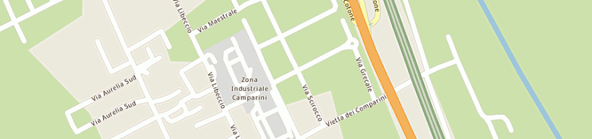Mappa della impresa catef srl a VIAREGGIO