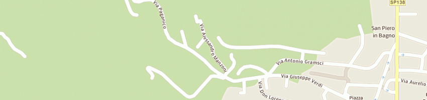 Mappa della impresa colinelli snc di colinelli fabio e loris a BAGNO DI ROMAGNA