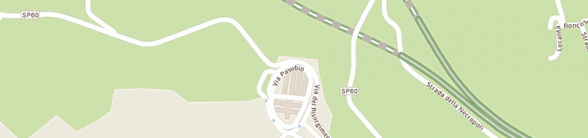 Mappa della impresa osteria del giogo di bonaparte massimo e vittorina snc a PESARO