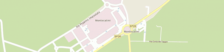 Mappa della impresa consorzio centro commerciale montecatini a MASSA E COZZILE