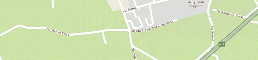 Mappa della impresa borgo carni srl a BUGGIANO