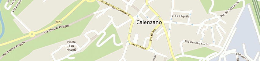 Mappa della impresa elettro servizio di caputo francesco a CALENZANO
