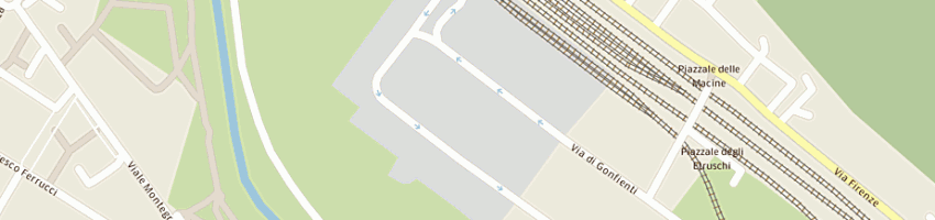 Mappa della impresa logistics e traffic centre srl a PRATO