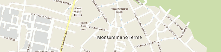Mappa della impresa comune di monsummano terme a MONSUMMANO TERME