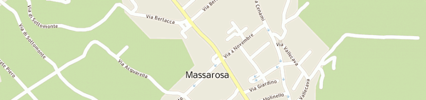 Mappa della impresa ristorante la bilancia a MASSAROSA