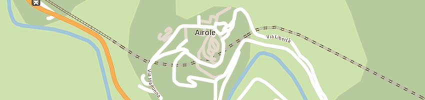 Mappa della impresa ristorante u carugiu di busca arianna a AIROLE