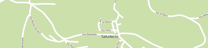 Mappa della impresa municipio di saludecio a SALUDECIO
