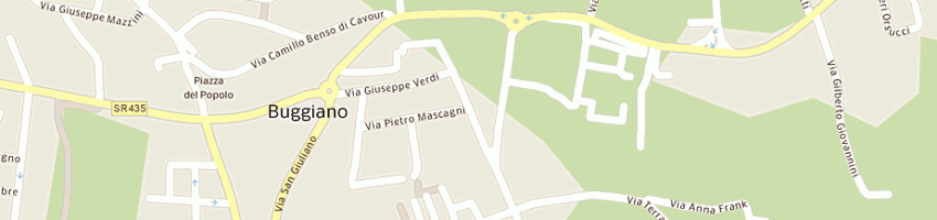 Mappa della impresa mdm edilizia dei flli di marco maurizio e mirko snc a BUGGIANO