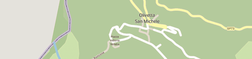 Mappa della impresa ristorante antica trattoria del viandante a OLIVETTA SAN MICHELE