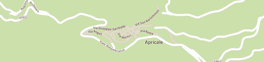 Mappa della impresa apricus sas di kasneci artur a APRICALE