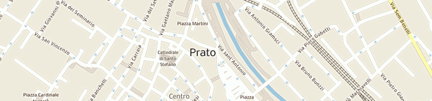 Mappa della impresa artsana spa a PRATO