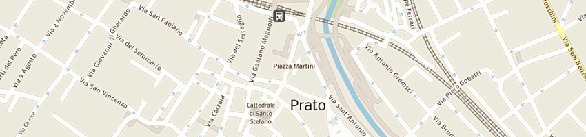 Mappa della impresa istituto politerapico pratese (srl) a PRATO