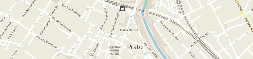 Mappa della impresa catani renza a PRATO