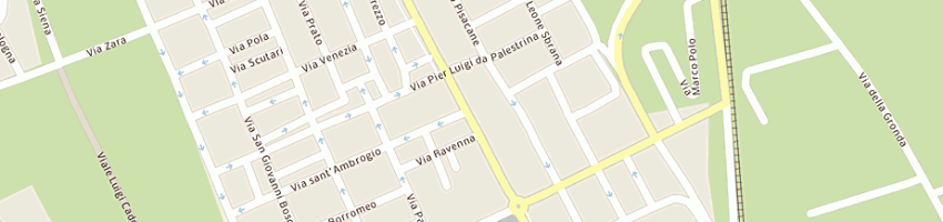 Mappa della impresa rip curl italy - filiale di rip curl europe sas a VIAREGGIO