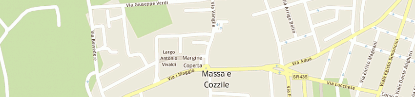 Mappa della impresa bonelli alfio a MASSA E COZZILE