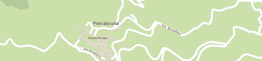 Mappa della impresa comune a PIETRABRUNA