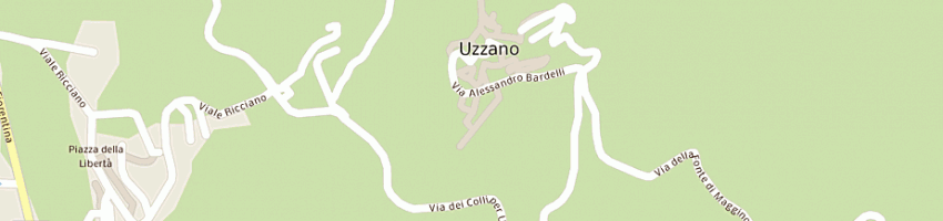 Mappa della impresa monticelli rossana a UZZANO