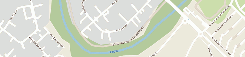 Mappa della impresa logika srl a PESARO