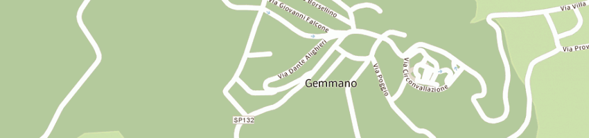 Mappa della impresa impresa edile raggini augusto e c sdf a GEMMANO