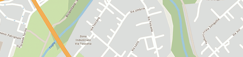 Mappa della impresa nottetempo snc di balducci e arduini giovanni a PESARO