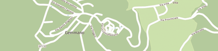 Mappa della impresa massari giuseppe a GEMMANO