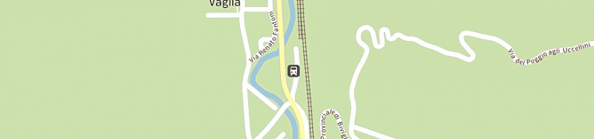 Mappa della impresa albergo ristorante padellino a VAGLIA