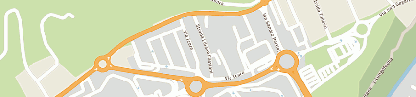 Mappa della impresa zappia costruzioni sas a PESARO