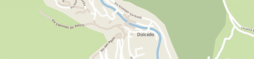 Mappa della impresa pizzeria dolcedo di draicchio michelangelo a DOLCEDO