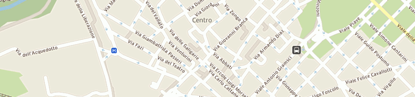 Mappa della impresa pizzeria almerici a PESARO
