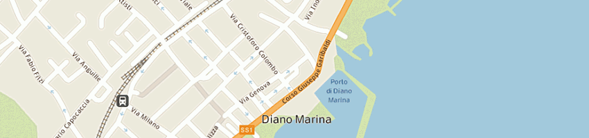 Mappa della impresa sat - servizio assistenza tecnica di acquarone aldo a DIANO MARINA