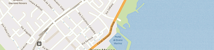 Mappa della impresa ballardini studio immobiliare a DIANO MARINA