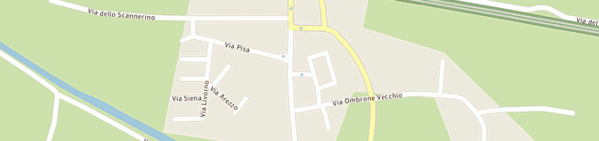 Mappa della impresa centro chirurgico san paolo srl a PISTOIA