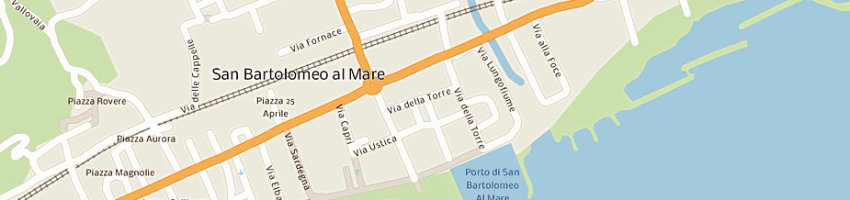 Mappa della impresa leozappa salvatore a SAN BARTOLOMEO AL MARE