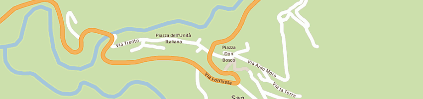 Mappa della impresa carabinieri a SAN GODENZO