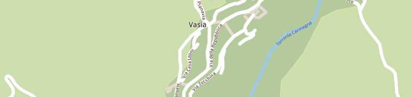 Mappa della impresa trattoria alpina a VASIA
