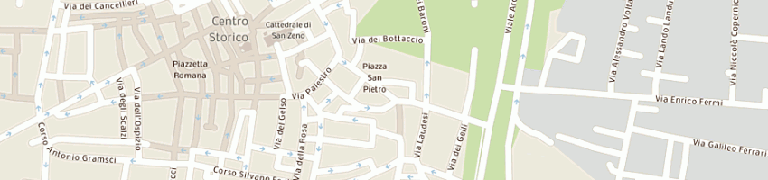 Mappa della impresa associazione toscana ottici soccoop a rl a PISTOIA