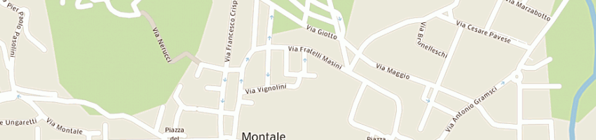 Mappa della impresa comune di montale a MONTALE