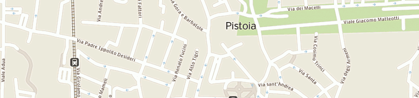 Mappa della impresa bar di puccio sandro a PISTOIA