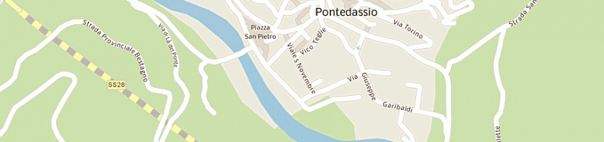 Mappa della impresa bonello giovanni a PONTEDASSIO