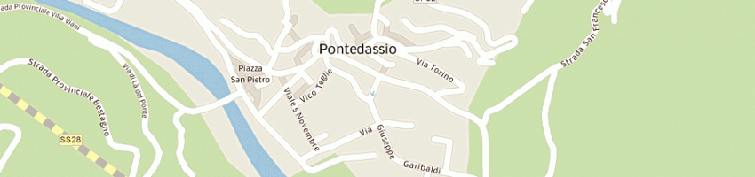 Mappa della impresa maw trasporti snc a PONTEDASSIO