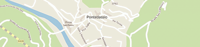 Mappa della impresa comune di pontedassio a PONTEDASSIO