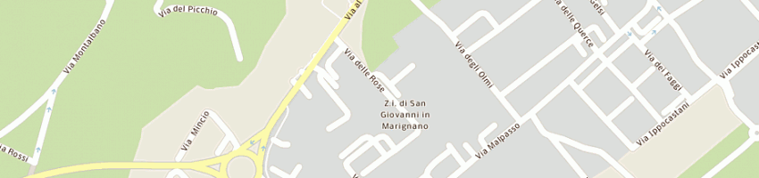 Mappa della impresa generalmusic (spa) a SAN GIOVANNI IN MARIGNANO