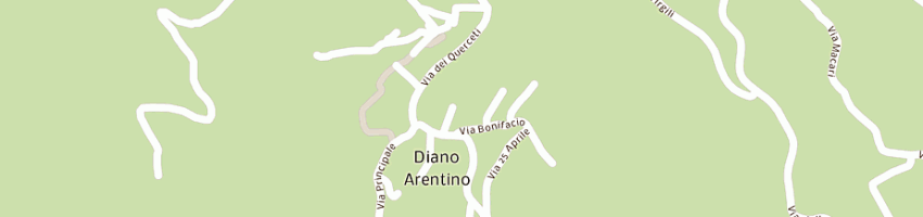 Mappa della impresa sciandino bruno a DIANO ARENTINO