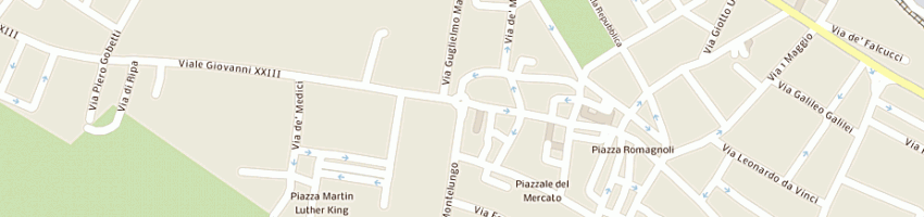 Mappa della impresa comune di borgo s lorenzo a BORGO SAN LORENZO