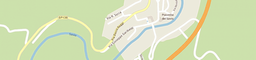 Mappa della impresa rosticceria il ponte di bertozzi natascia a MERCATO SARACENO