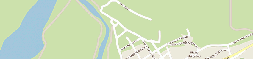 Mappa della impresa mec montefeltro edil costruzioni sas di alessi e c a SAN LEO
