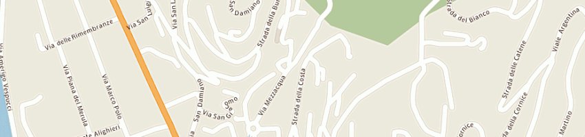 Mappa della impresa consorzio strada vicinale catene a ANDORA