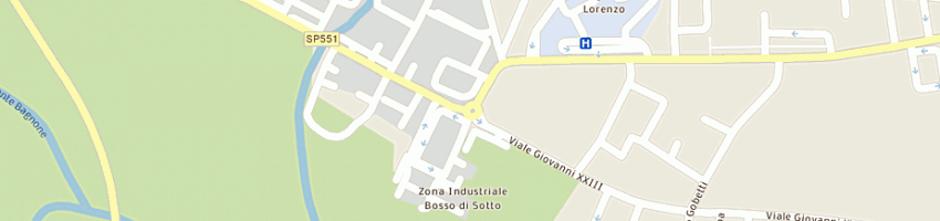 Mappa della impresa brunetti e vitartali snc a BORGO SAN LORENZO