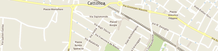 Mappa della impresa cappellacci ivan a CATTOLICA