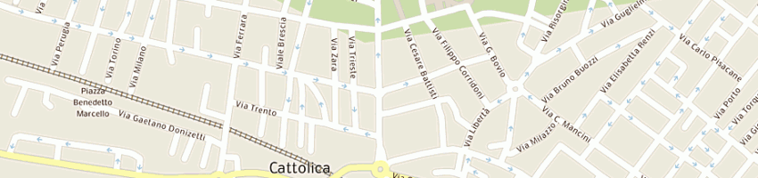 Mappa della impresa locanda new profhet a CATTOLICA